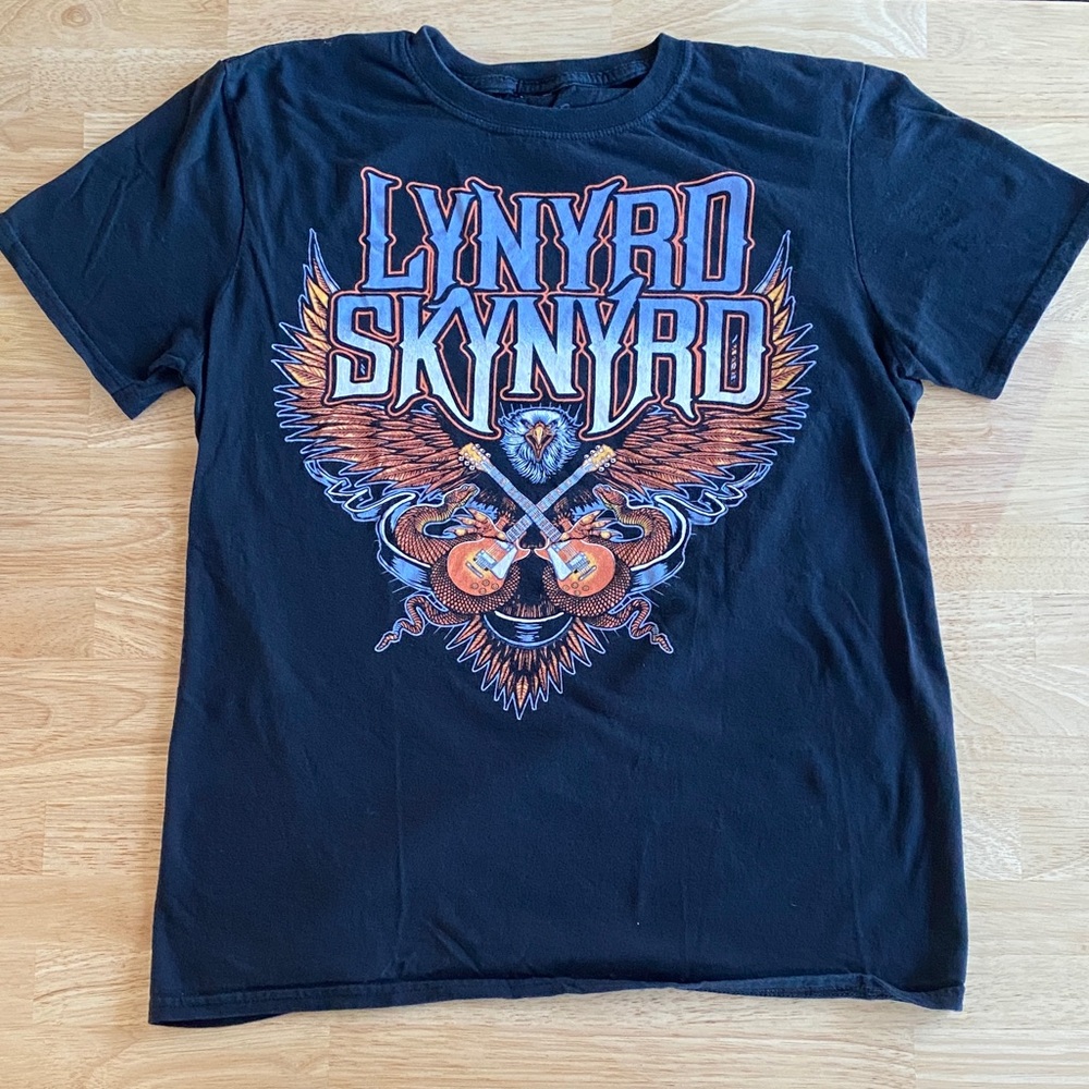 Black Lynyrd Skynyrd Graphic Tee